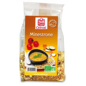 Celnat - Préparation pour minestrone bio instantané Celnat - Préparation pour minestrone bio instantané