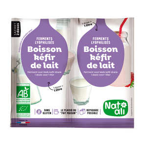 Nat-Ali - Preparation for kefir with organic milk
