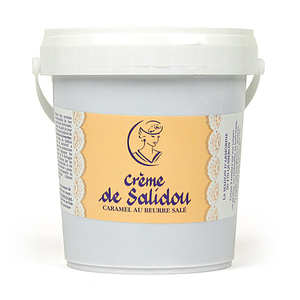 La Maison d'Armorine - Cr&egrave;me de Salidou- Caramel au beurre sal&eacute; en seau de 1kg