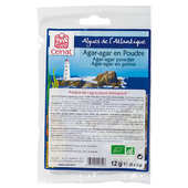 Celnat - Agar-agar en poudre - G&eacute;lifiant v&eacute;g&eacute;tal