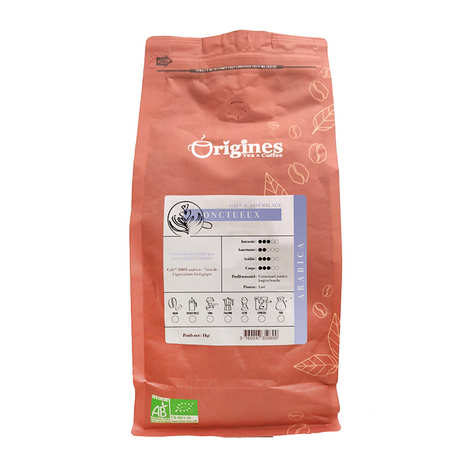 Organic Ground Coffee L Onctueux Origines Tea And Coffee