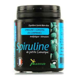 Algosud - Spirulina and organic ginseng tablets