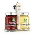 La Collina Toscana - Acacia honey and strawberry jam duo