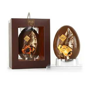 Chocolats Michel Cluizel - Oeuf n°6 en chocolat et garnitures de Pâques Chocolats Michel Cluizel - Oeuf n°6 en chocolat et garnitures de Pâques