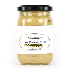 Delouis - Moutarde fine au poivre vert Delouis - Moutarde fine au poivre vert