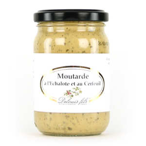 Delouis - Shallot and chervil flavoured mustard