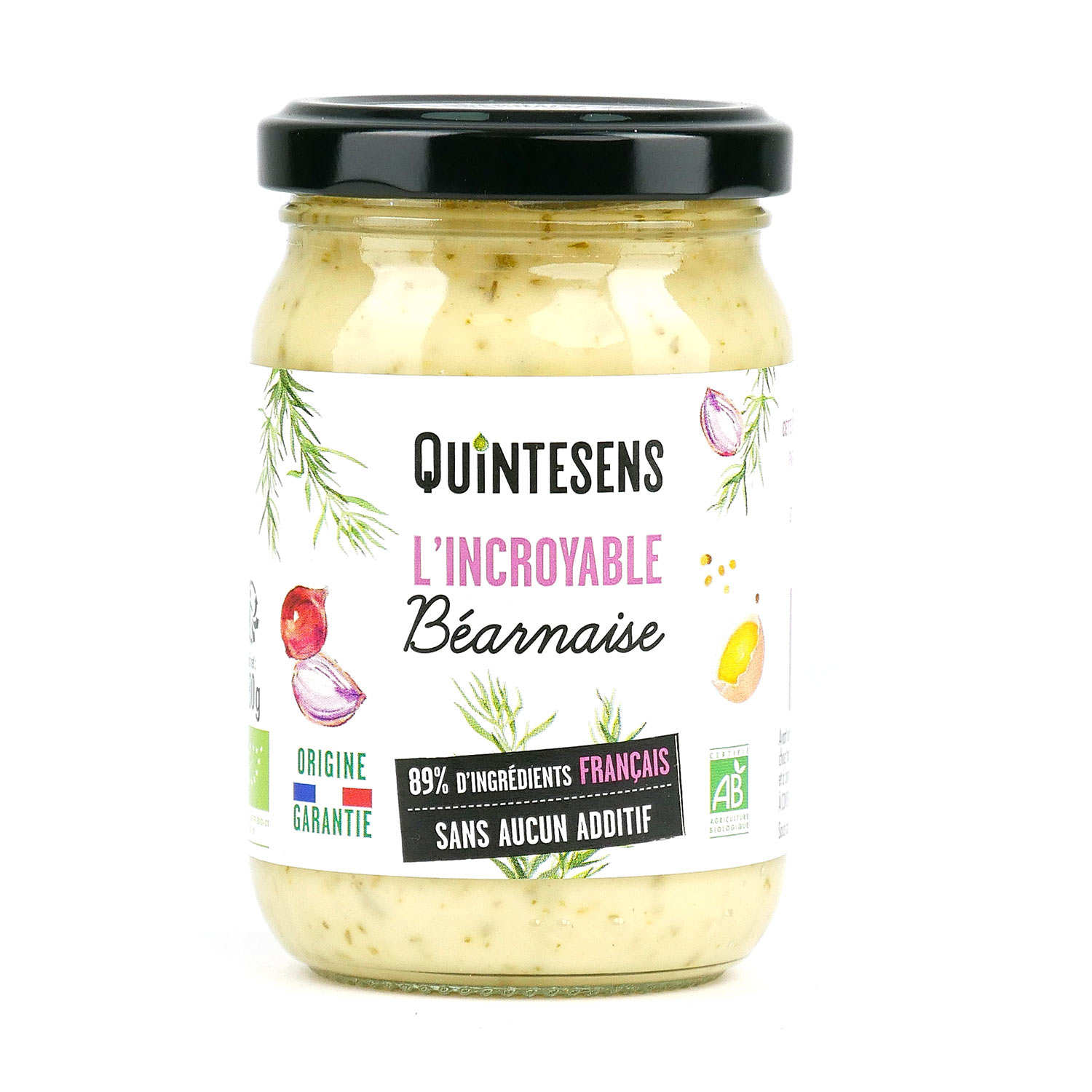 L incroyable Sauce Béarnaise bio française Quintesens Quintesens