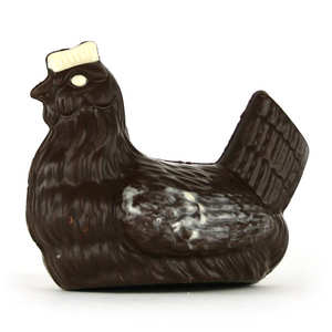 Confiserie du Tech - Poule au chocolat noir bio