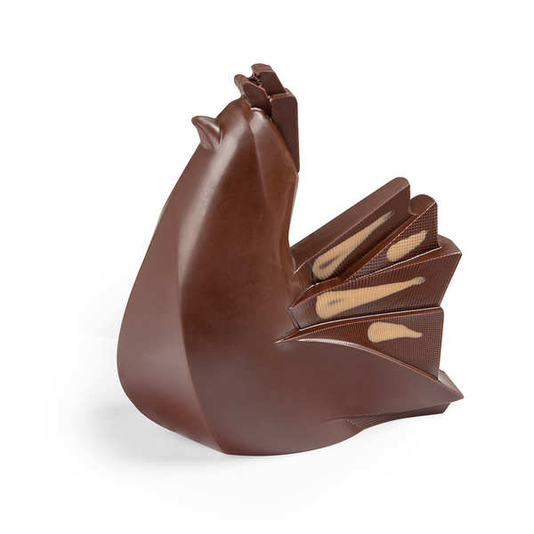 Grande Poule De P Ques Chocolat Au Lait Garnie De Petits Ufs