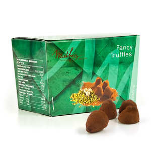 Chocolat Mathez - Chocolate truffles with pistachio