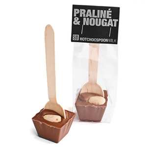 Chocolate Company - Pralin&eacute; nougat spoony XS milk