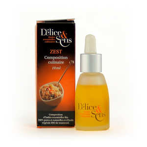 D&eacute;lice & Sens - Edible essential oil - Zest