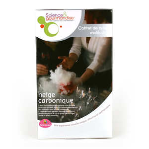 Science & gourmandise - Coffret de cuisine moléculaire - Neige carbonique Science & gourmandise - Coffret de cuisine moléculaire - Neige carbonique