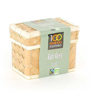 100 pour 100 &eacute;quitable - Th&eacute; Earl Grey bio&eacute;quitable