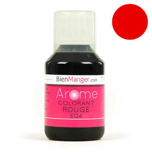 BienManger aromes et colorants - Colorant alimentaire rouge E124 BienManger aromes et colorants - Colorant alimentaire rouge E124