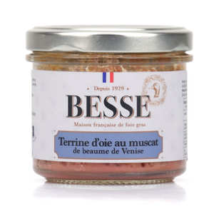 Foie gras GA BESSE - Terrine de Magret d'Oie au Muscat Foie gras GA BESSE - Terrine de Magret d'Oie au Muscat