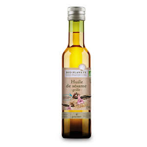 BioPlan&egrave;te - Huile de s&eacute;same grill&eacute; bio