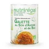 Nutrir&eacute;gal - Pr&eacute;paration pour galette au son d'avoine et son de bl&eacute; bio