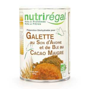 Nutrir&eacute;gal - Preparation for oat bran cake and fat cocoa organic