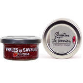 Christine Le Tennier - Creativ' Food - Perles de saveur &agrave; la fraise