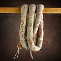 Charcuterie Souchon - Saucisse sèche au roquefort de Lozère Charcuterie Souchon - Saucisse sèche au roquefort de Lozère