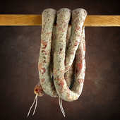 Charcuterie Souchon - Saucisse s&egrave;che au roquefort de Loz&egrave;re