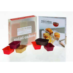 Editions Marabout - Mini-cakes - Cookery book by Ilona Chovancova + 6 silicone molds