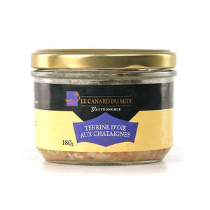 Le Canard du Midi - Goose terrine with chestnuts
