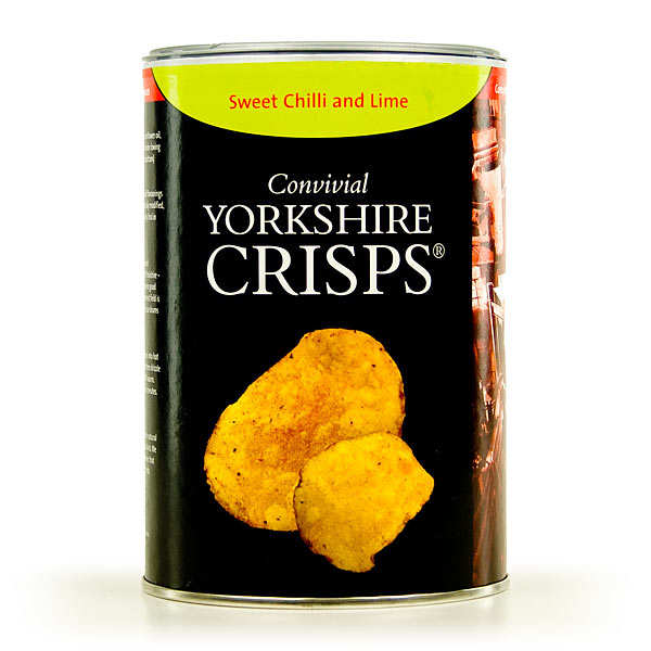Sweet chilli and lime crisps Yorkshire Crisps Company