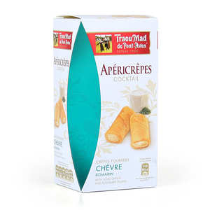 Traou Mad de Pont Aven - Crepes filled with goat cheese & rosemary