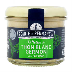 La pointe de Penmarc'h - Rillettes de thon au basilic La pointe de Penmarc'h - Rillettes de thon au basilic