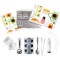 Saveurs MOL&Eacute;CULE-R - Kit de cuisine mol&eacute;culaire Cuisine R-&eacute;volution