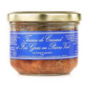 Les comptoirs de La Tour d'Argent - Terrine de canard et foie gras au poivre vert Les comptoirs de La Tour d'Argent - Terrine de canard et foie gras au poivre vert