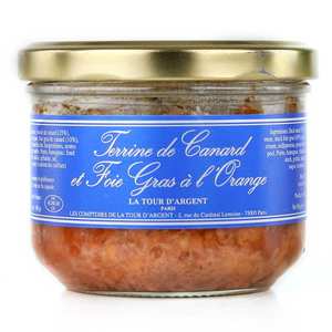 Les comptoirs de La Tour d'Argent - Terrine de canard et foie gras &agrave; l'orange