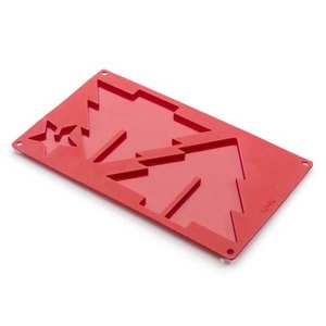 L&eacute;ku&eacute; - Silicone mold for Christmas tree with a star