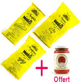 P&acirc;tes Martelli - 3 paquets de p&acirc;tes Martelli + 1 sauce offerte