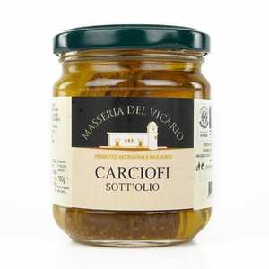 masseria del Vicario - Organic artichokes in olive oil - Antipasti