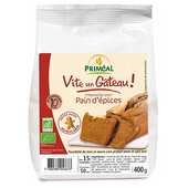Prim&eacute;al - Pr&eacute;paration bio pour pain d'&eacute;pices - Vite un g&acirc;teau