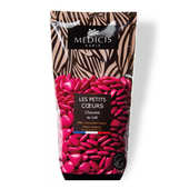 Drag&eacute;es M&eacute;dicis - Drag&eacute;es petits coeurs roses fuchsia au chocolat au lait