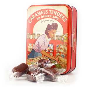 La Maison d'Armorine - Caramels tendres au beurre sal&eacute; - Boite fer collector