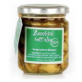 l'orto del pian bosco - Antipasti de courgettes &agrave; l'huile d'olive - Zucchini sott'olio
