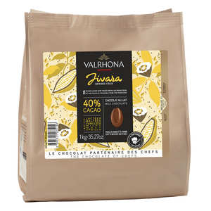 Valrhona - Grand Cru Milk Baking Chocolate Jivara 40%