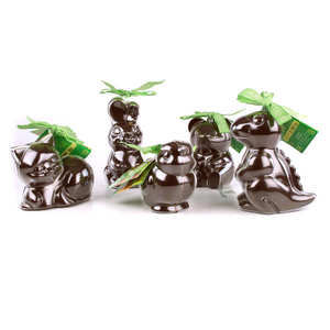 Bovetti chocolats - Bimbi Bio chocolat noir - la figurine en chocolat et son moule à réutiliser Bovetti chocolats - Bimbi Bio chocolat noir - la figurine en chocolat et son moule à réutiliser