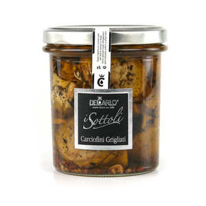 De Carlo - Petits artichauts grill&eacute;s &agrave; l'huile d'olive - Carciofini Grigliati