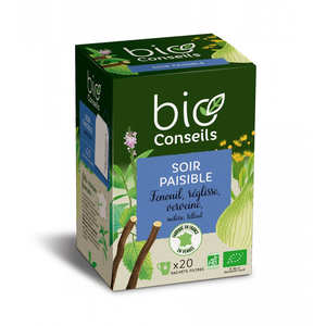 Bio Conseils - Infusion du soir Bio Bio Conseils - Infusion du soir Bio