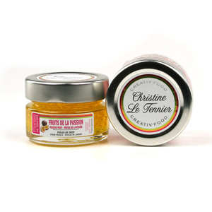 Christine Le Tennier - Creativ' Food - Passion fruit syrup pearls