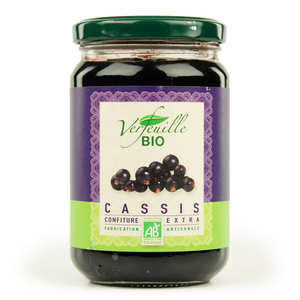 Verfeuille - Confiture de cassis Bio