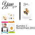 Yannick All&eacute;no Magazine - French magazine about cuisine - YAM n&deg;1