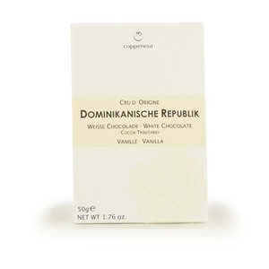 Coppeneur - Tablette de chocolat Blanc / Vanille – Origine République Dominicaine - Bio Coppeneur - Tablette de chocolat Blanc / Vanille – Origine République Dominicaine - Bio
