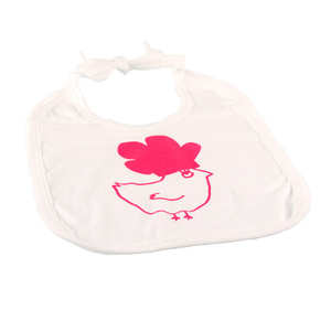 La Cocotte - Bavoir coquito rose La Cocotte - Bavoir coquito rose